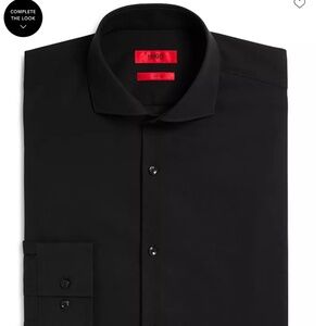 Hugo Boss HUGO Jason Slim Fit Long Sleeve Cotton Dress Shirt Set of 3